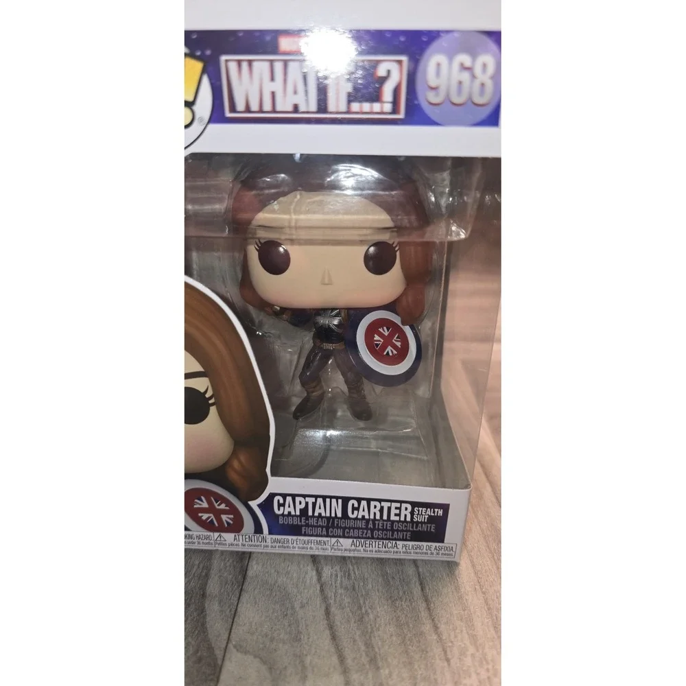 Funko POP! Marvel: What If...? - Captain Carter [Stealth Suit] #968